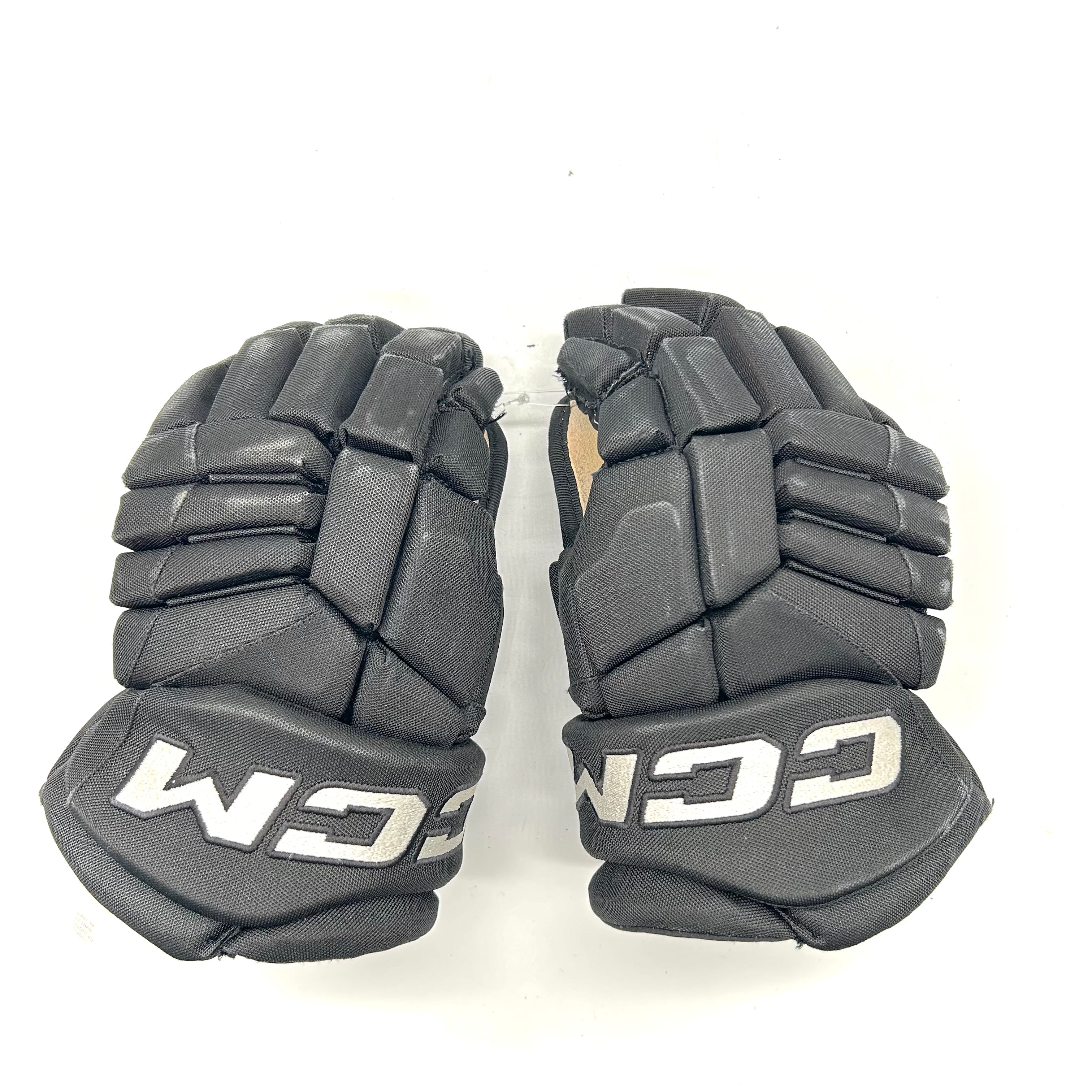 CCM HGJSCHL - Gants OHL Pro Stock d'occasion (noirs)